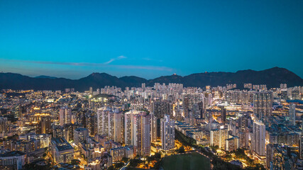 Sept 12 2025 Urban residential community of Ho Man Tin Hong Kong