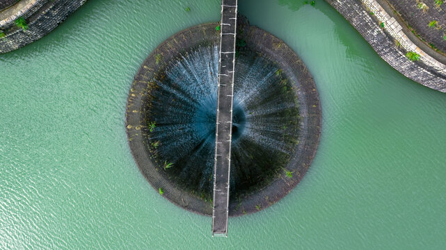 Aug 9 2025 Morning Glory Spillway at Shing Mun Reservoir