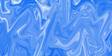 Fototapeta premium Abstract Blue and White Wavy Pattern. Abstract liquid blue background, can be used for background or wallpaper. abstract Beautiful blue and white Liquid Marble Swirl texture Background or wallpaper. 