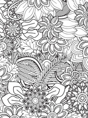 Fantasy Garden Coloring Pages