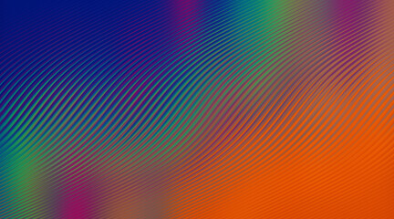 Striking abstract background with a bold gradient of blue, green, and orange for eye catching designs