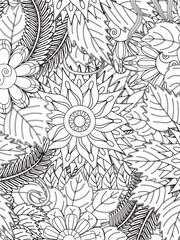 Fantasy Garden Coloring Pages