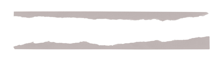 Torn paper edge