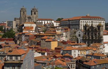 View of Porto with Se Cathedral