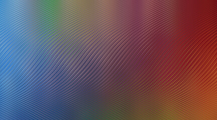 Abstract background with diagonal lines and a gradient of blue, green, and red colors creating a colorful design