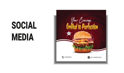 Modern Social Media banner template can be edited. Anyone can use this design easily. Promotional web banners for social media. Elegant sale and