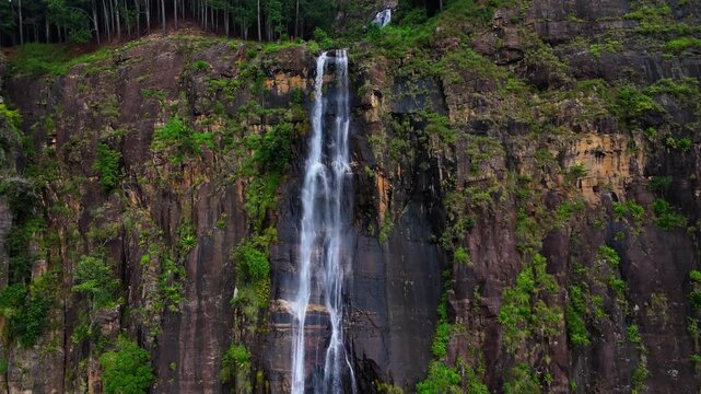 bamabarakanda waterfalls sri lanka highest water fall