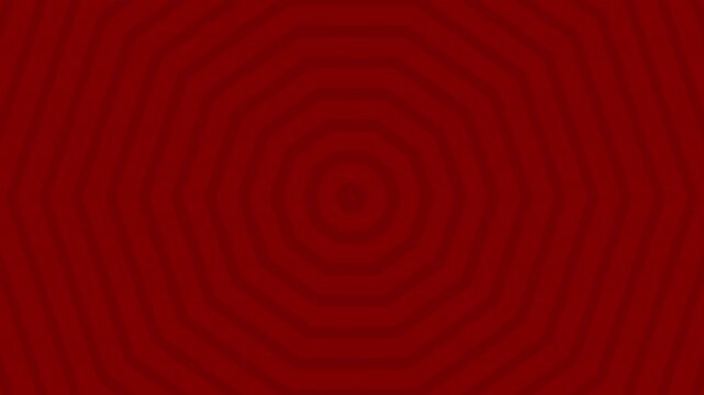 Keywords and the original title geometry wave illusion creates a dark red background with concentric octagon shapes.