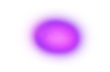Transparent blurred neon color gradient shape cutout PNG