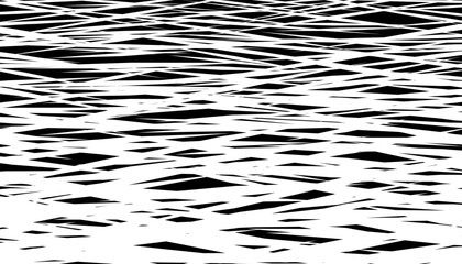 Black and white abstract and grunge sharp pattern for sporty background and design element. Vector Format Illustration 