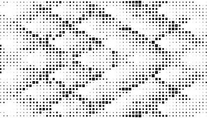 Black and white abstract and smooth transition pattern with halftone effect for modern background and jersey design. Fully editable vector element. Vector Format Illustration 
