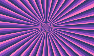 Vibrant Purple and Pink Sunburst Background – Retro Pop Art Radial Lines, Dynamic Abstract Explosion Pattern, Comic Style Rays Wallpaper, Energetic Graphic Design Backdrop