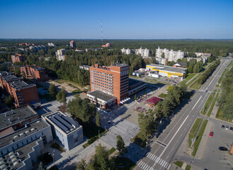 Obraz premium Visaginas Town In Lithuania. Famous Town Because of Nuclear Power Plant.