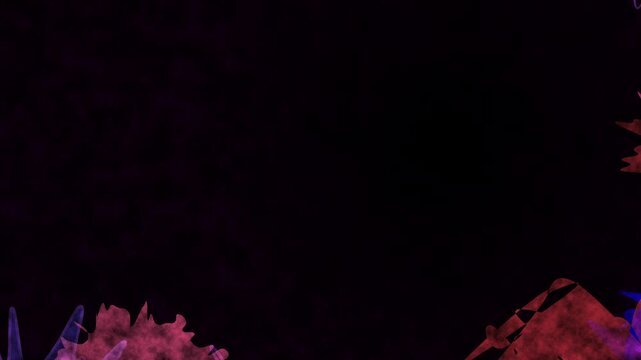 Dark purple abstract background with subtle texture and a hint of glowing purple shape at the bottom right corner