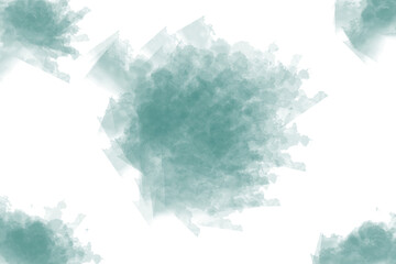 Grungy dark green and black abstract pattern digital art with blurred textures seamless repeat isolated on transparent background