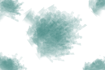 Grungy dark green and black abstract pattern digital art with blurred textures seamless repeat isolated on transparent background