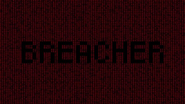 Binary breacher concept with digital data leak motion