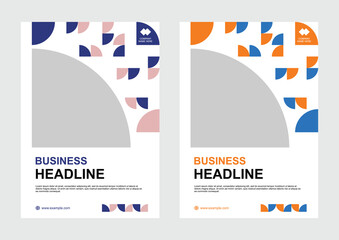 Business flyer template design marketing promotion corporate