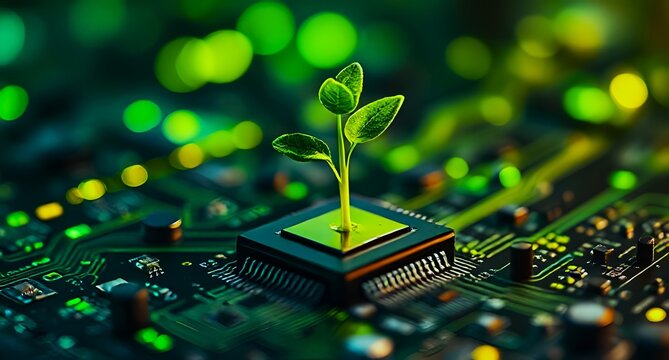 Biotechnology background - Powered by Adobe