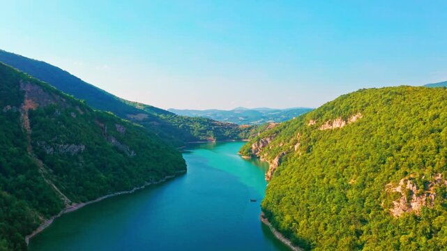 Bočac Lake in the Vrbas Canyon &ndash; Aerial View of Bosnia&rsquo;s Hidden Gem