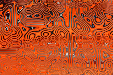 Farbflu&szlig; in Rot 1