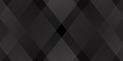 Black abstract background. Elegant dark diagonal shape elements. Modern luxury grey gradient graphic design.