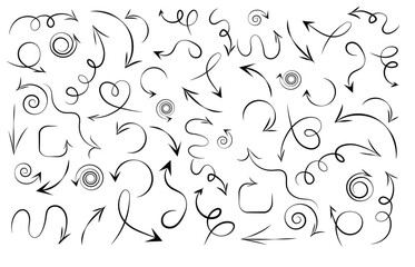 Infographic elements arrows set, arrows set