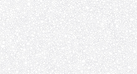 Seamless Abstract Fabric Texture with Circle Dots – Hand-Drawn Textile Line Pattern Vector for Modern Design and Architectural Backgrounds