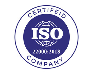 Fototapeta premium ISO certifeid company