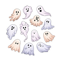 funny cartoon ghost