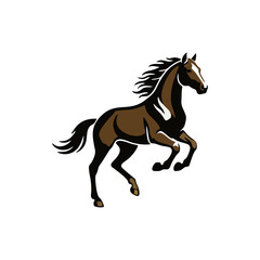 Obraz premium horse vector illustration
