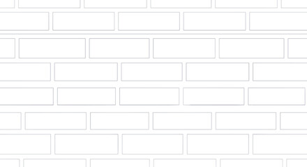 Obraz premium Seamless Brick Wall Line Pattern Vector – Minimal Rectangular Tile Texture Background for Architectural and Interior Design Projects