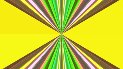 Colorful tunnel video loop creating a vibrant and dynamic backdrop suitable for various digital displays and artistic presentations