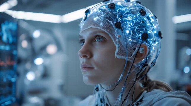 Enhanced neurofeedback analysis via eeg brain monitoring with electrode headset in patients