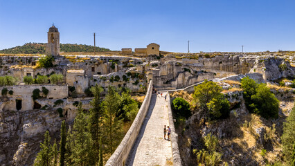 Fototapeta premium James Bond Bridge in Gravina in Puglia, Italy