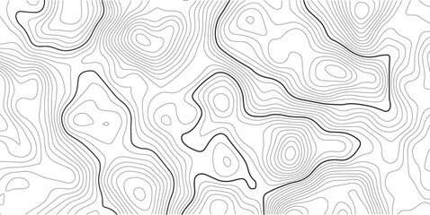 Topographic map background. Geographic line map with elevation assignments. Contour background geographic grid. Vector illustration. transparent background