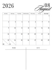 Cream Minimalist Classic Daily Planner - 8