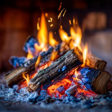 Celebraci&oacute;n c&aacute;lida de Navidad y A&ntilde;o Nuevo junto a una hermosa chimenea encendida