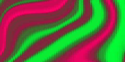 Vibrant Abstract Background Featuring Flowing Magenta and Lime Green Stripes with a Textured Effect Creating a Dynamic and Energetic Visual Experience