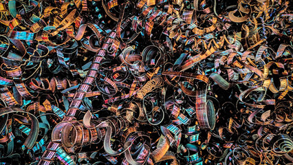 Cavaco , resto de material industrial