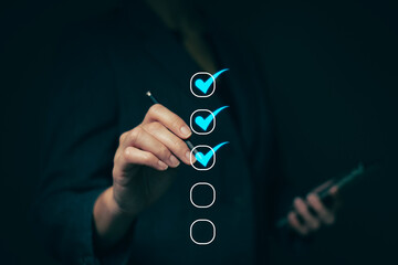 Reviewing and completing online survey forms document management system Assessment form, questionnaire, checklist and clipboard management Quality control..