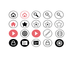 Minimal UI/UX Icon Set for Apps