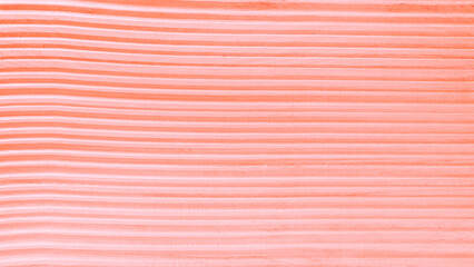 Abstract 3d decor panel, wood background - Pink ribbed striped wooden wall texture , horizontal pattern