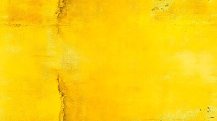 Vivid yellow textured background shows signs of age and distress