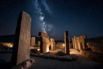 Night Sky Over Göbekli Tepe