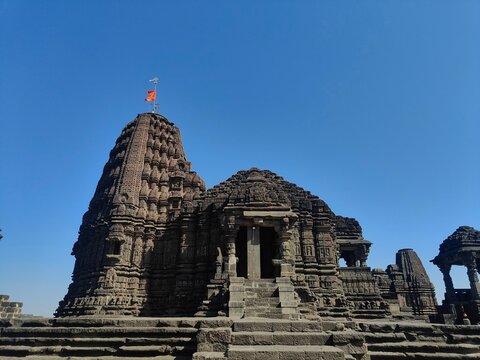 Trimbakeshwar Shiva Temple, one of the twelve Jyotirlingas, is located in Nashik, Maharashtra, India. A heritage Hindu temple built in the Hemadpanthi style, known for its intricate carvings.