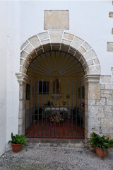 Chapel of Saint Anne ,old town of Peñiscola; Castellon de la Plana; Valencian community ,Spain