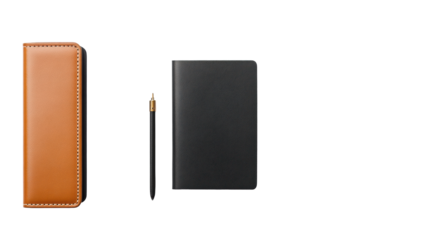 Essential Travel Accessories on Transparent Background