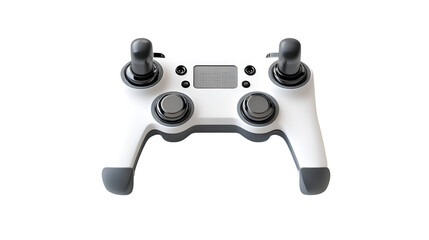 Modern White Remote Controller for Drone or Gaming Device