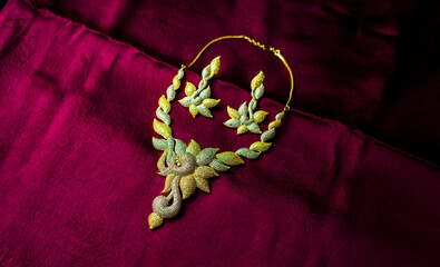 Handcrafted Jewelry Set for Wedding and Festive Wear